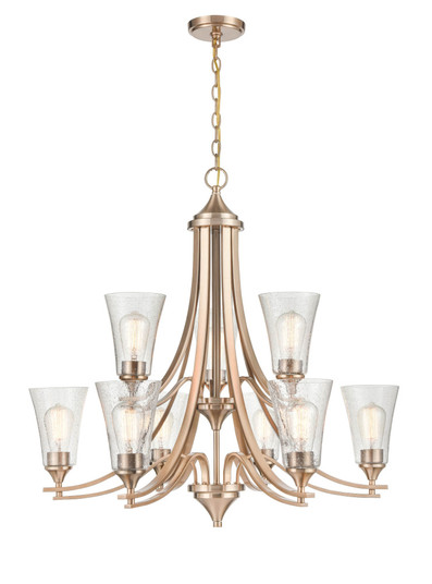 Natalie 9-Light Chandelier Ceiling Light Modern Gold (670|1469-MG)