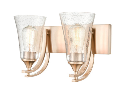 Natalie 2-Light Vanity Modern Gold (670|1492-MG)