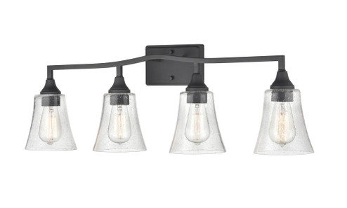 Caily 4-Light Vanity Matte Black (670|2104-MB)