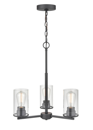 Verlana 3-Light Chandelier Ceiling Light Matte Black (670|2713-MB)
