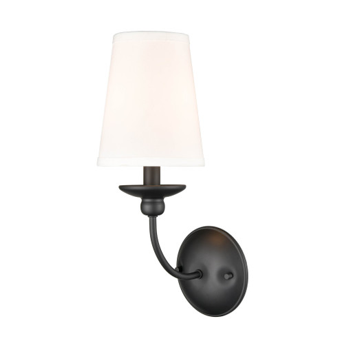 Delvona 1-Light Wall Sconce Matte Black (670|4381-MB)