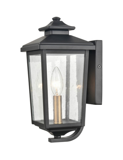 Eldrick 1-Light Outdoor Wall Sconce Powder Coated Black (670|4641-PBK)