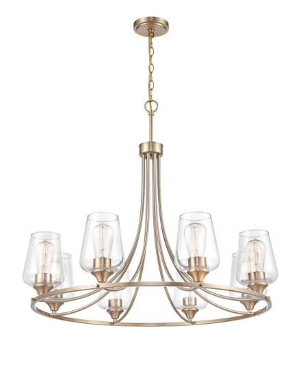 Ashford 8-Light Chandelier Ceiling - Modern Gold (670|9728-MG)