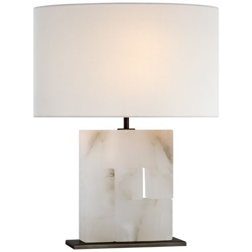 Ashlar Medium Table Lamp (279|S 3925ALB/BZ-L)