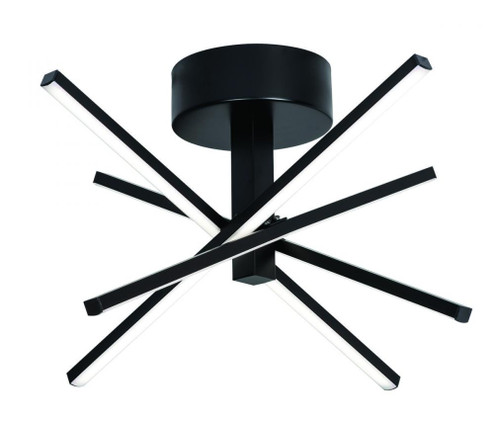 JAXX FLUSHMOUNT LED 23W 1500lm 120V (1|JAXF1515L30D1BK)