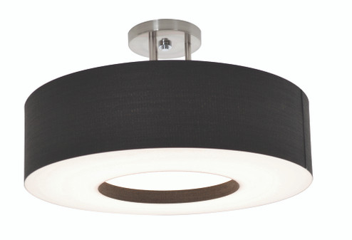 Montclair 15'' LED Semi-Flush (1|MCF1524LAJUD-BKSF)