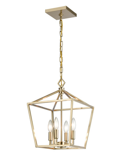 4-Light Pendant light Modern Gold (670|3234-MG)