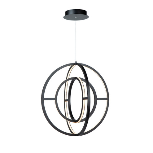 Celestial 65W LED Orb Chandelier (12|AC6659BK)