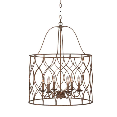 Tabby 6-Light Round Chandelier (5578|H9103R-6)