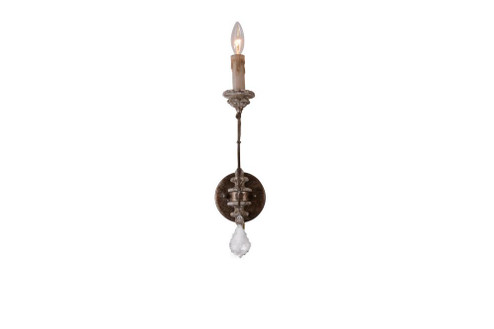 Ballerina single Sconce w/ rustic Finish (5578|W8049-1S)