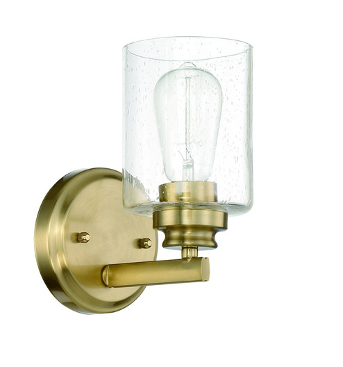Bolden 1 Light Wall Sconce in Satin Brass (20|50501-SB)