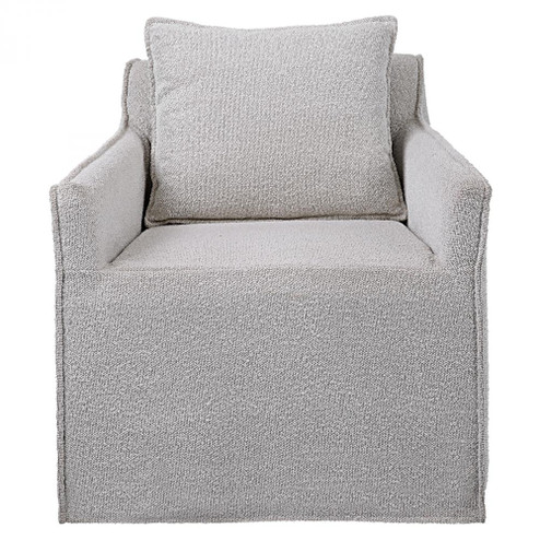 Uttermost Welland Gray Swivel Chair (85|23658)
