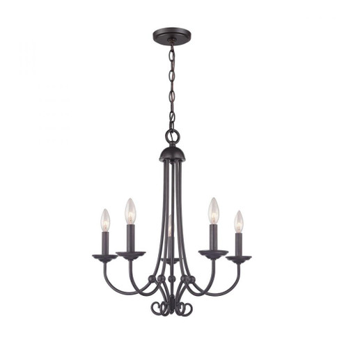 Thomas - Williamsport 20'' Wide 5-Light Chandelier - Oil Rubbed Bronze (91|1505CH/10)