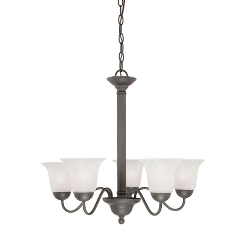 Thomas - Riva 25'' Wide 5-Light Chandelier - Painted Bronze (91|SL881163)