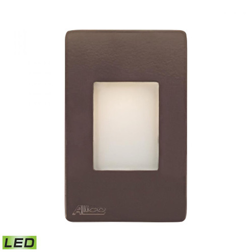 Thomas - Beacon Step Light - LED Opal Lens with Brown Finish (91|WLE1105C30K-10-45)