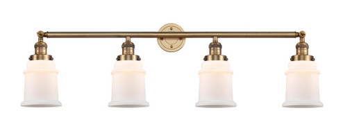 Canton - 4 Light - 42 inch - Brushed Brass - Adjustable Bath Vanity Light (3442|215-BB-G181-LED)