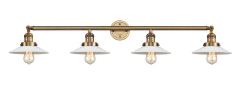 Halophane - 4 Light - 45 inch - Brushed Brass - Adjustable Bath Vanity Light (3442|215-BB-G1-LED)