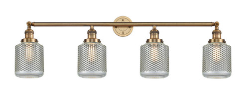 Stanton - 4 Light - 44 inch - Brushed Brass - Adjustable Bath Vanity Light (3442|215-BB-G262)