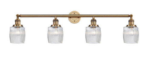 Colton - 4 Light - 42 inch - Brushed Brass - Adjustable Bath Vanity Light (3442|215-BB-G302)