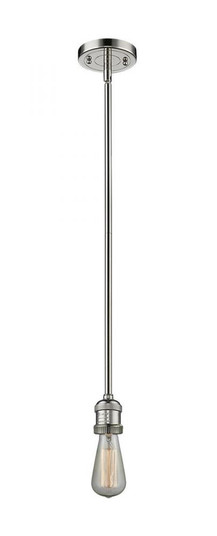 Bare Bulb - 1 Light - 2 inch - Polished Nickel - Stem Hung - Mini Pendant (3442|201S-PN-LED)