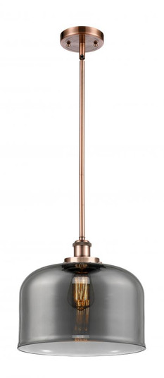 Bell - 1 Light - 12 inch - Antique Copper - Mini Pendant (3442|916-1S-AC-G73-L-LED)