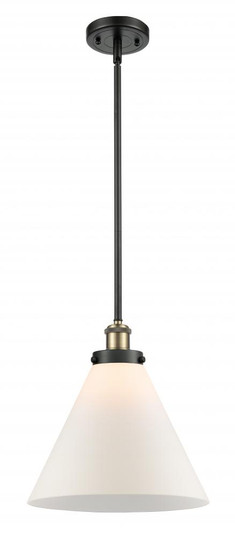 Cone - 1 Light - 12 inch - Black Antique Brass - Mini Pendant (3442|916-1S-BAB-G41-L-LED)