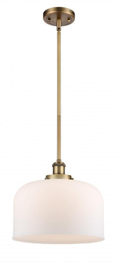 Bell - 1 Light - 12 inch - Brushed Brass - Mini Pendant (3442|916-1S-BB-G71-L-LED)