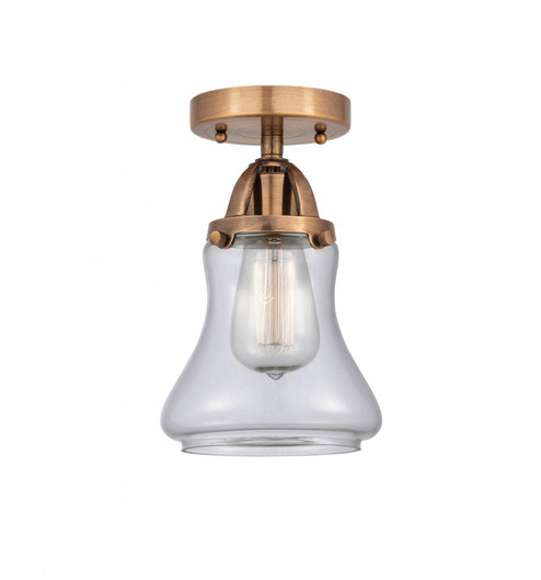 Bellmont - 1 Light - 6 inch - Antique Copper - Semi-Flush Mount (3442|288-1C-AC-G192)