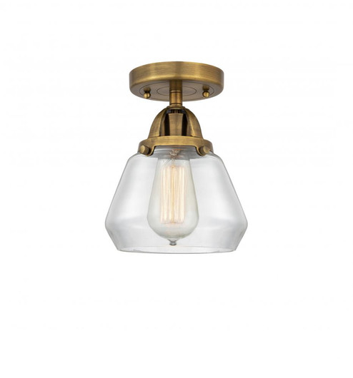 Fulton - 1 Light - 7 inch - Brushed Brass - Semi-Flush Mount (3442|288-1C-BB-G172-LED)