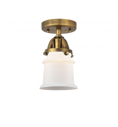 Canton - 1 Light - 5 inch - Brushed Brass - Semi-Flush Mount (3442|288-1C-BB-G181S)