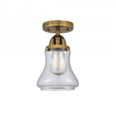 Bellmont - 1 Light - 6 inch - Brushed Brass - Semi-Flush Mount (3442|288-1C-BB-G192-LED)