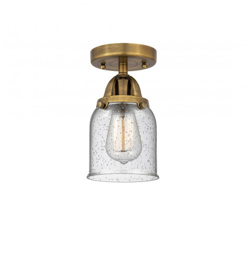 Bell - 1 Light - 5 inch - Brushed Brass - Semi-Flush Mount (3442|288-1C-BB-G54)