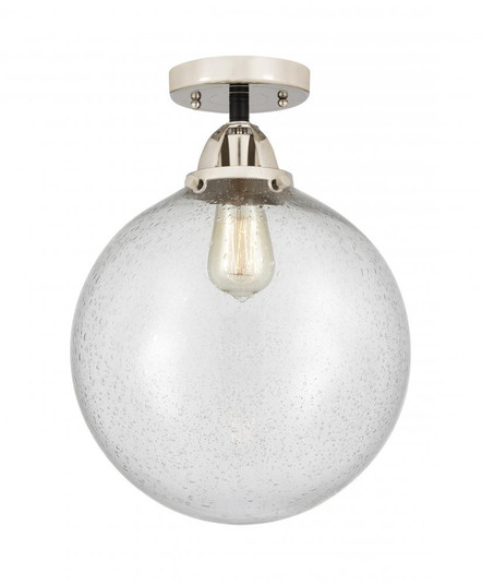 Beacon - 1 Light - 12 inch - Black Polished Nickel - Semi-Flush Mount (3442|288-1C-BPN-G204-12)