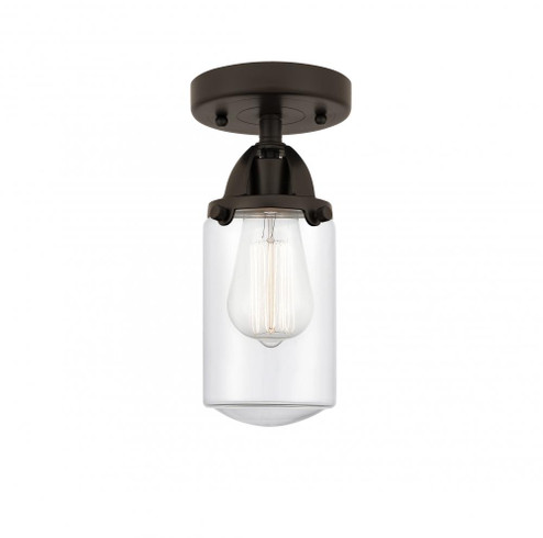Dover - 1 Light - 5 inch - Oil Rubbed Bronze - Semi-Flush Mount (3442|288-1C-OB-G312)