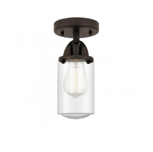 Dover - 1 Light - 5 inch - Oil Rubbed Bronze - Semi-Flush Mount (3442|288-1C-OB-G314-LED)
