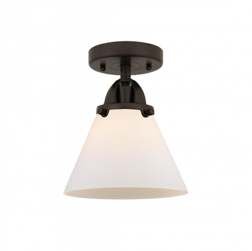 Cone - 1 Light - 8 inch - Oil Rubbed Bronze - Semi-Flush Mount (3442|288-1C-OB-G41)