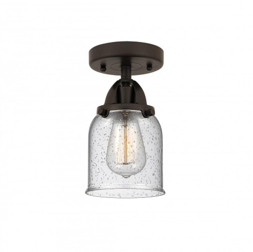 Bell - 1 Light - 5 inch - Oil Rubbed Bronze - Semi-Flush Mount (3442|288-1C-OB-G54-LED)