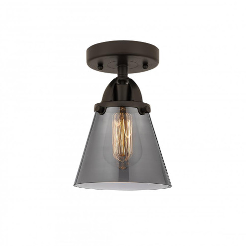 Cone - 1 Light - 6 inch - Oil Rubbed Bronze - Semi-Flush Mount (3442|288-1C-OB-G63-LED)