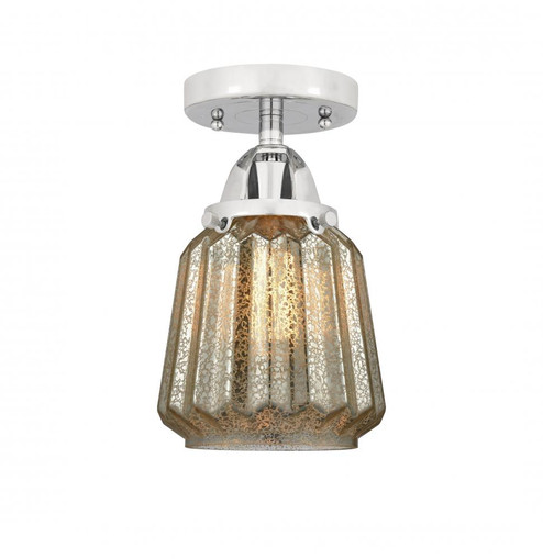 Chatham - 1 Light - 7 inch - Polished Chrome - Semi-Flush Mount (3442|288-1C-PC-G146)
