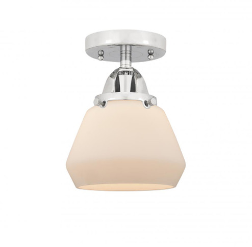 Fulton - 1 Light - 7 inch - Polished Chrome - Semi-Flush Mount (3442|288-1C-PC-G171-LED)