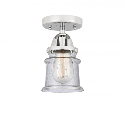 Canton - 1 Light - 5 inch - Polished Chrome - Semi-Flush Mount (3442|288-1C-PC-G184S-LED)