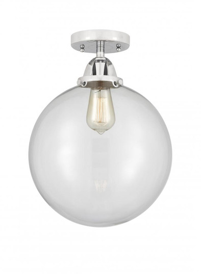 Beacon - 1 Light - 12 inch - Polished Chrome - Semi-Flush Mount (3442|288-1C-PC-G202-12-LED)