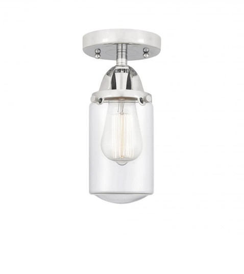 Dover - 1 Light - 5 inch - Polished Chrome - Semi-Flush Mount (3442|288-1C-PC-G312)
