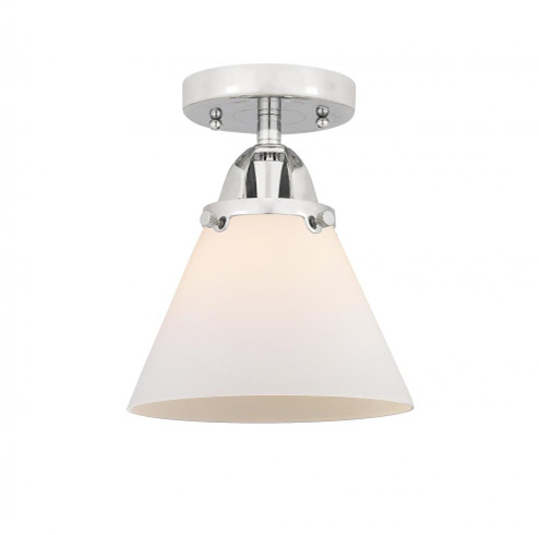 Cone - 1 Light - 8 inch - Polished Chrome - Semi-Flush Mount (3442|288-1C-PC-G41)