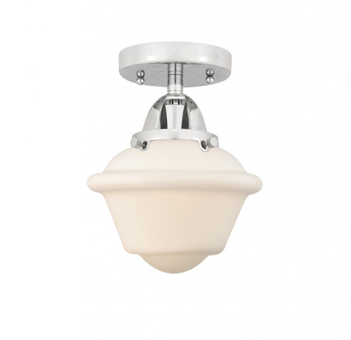 Oxford - 1 Light - 8 inch - Polished Chrome - Semi-Flush Mount (3442|288-1C-PC-G531-LED)