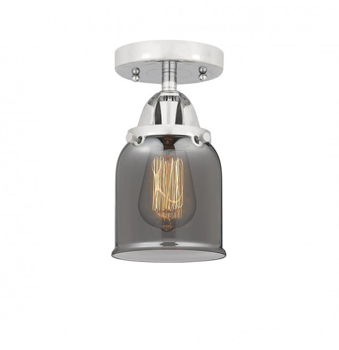 Bell - 1 Light - 5 inch - Polished Chrome - Semi-Flush Mount (3442|288-1C-PC-G53-LED)