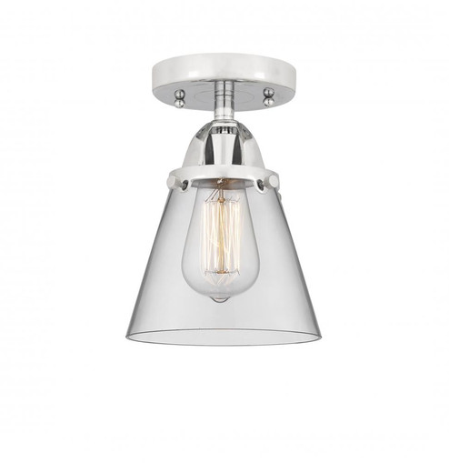 Cone - 1 Light - 6 inch - Polished Chrome - Semi-Flush Mount (3442|288-1C-PC-G62-LED)