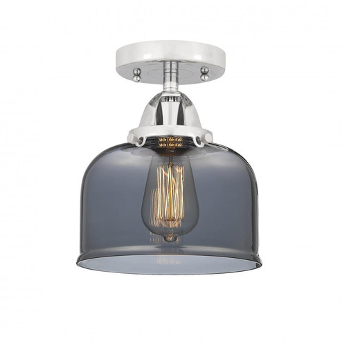 Bell - 1 Light - 8 inch - Polished Chrome - Semi-Flush Mount (3442|288-1C-PC-G73-LED)