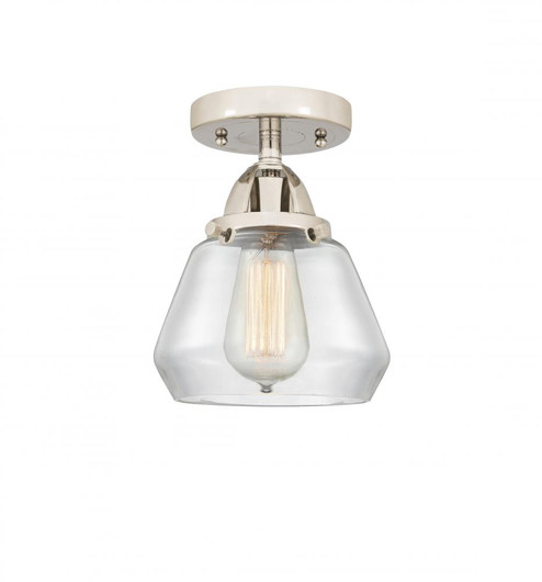 Fulton - 1 Light - 7 inch - Polished Nickel - Semi-Flush Mount (3442|288-1C-PN-G172-LED)