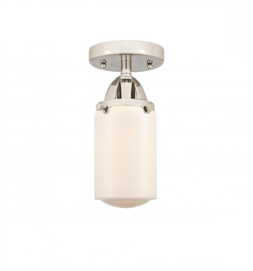 Dover - 1 Light - 5 inch - Polished Nickel - Semi-Flush Mount (3442|288-1C-PN-G311)